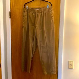 Everlane easy pant 16 khaki